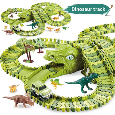 DinoWorld Spielkreis | Episches Abenteuer - Interaktiver Dino-Spielspaß
